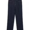 Awalice High Rise Mom Fit-Jeans