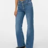Awemily-jeans med høy midje og «mom fit»