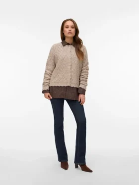 Awpurdie strikket cardigan