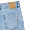 Awrena-jeans med middels høy midje og vid passform