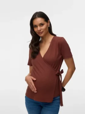 Bodycon-passform med V-hals