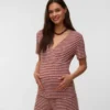 Bodycon-passform med V-hals