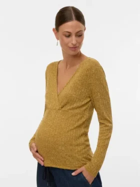 Bodycon-passform med V-hals