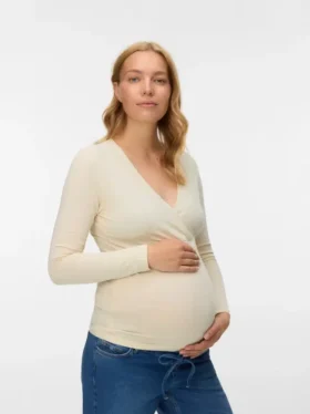 Bodycon-passform med V-hals