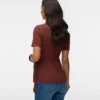 Bodycon-passform med V-hals