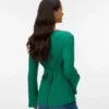 Bodycon-passform med V-hals