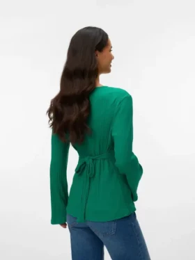 Bodycon-passform med V-hals