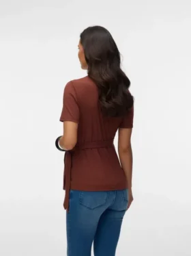 Bodycon-passform med V-hals