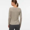 Bodycon-passform med V-hals