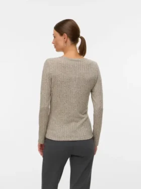 Bodycon-passform med V-hals