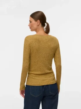 Bodycon-passform med V-hals