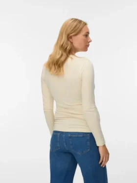 Bodycon-passform med V-hals