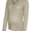 Bodycon-passform med V-hals