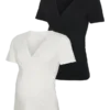 Bodycon-passform med V-hals