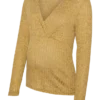 Bodycon-passform med V-hals