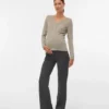 Bodycon-passform med V-hals