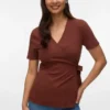 Bodycon-passform med V-hals