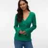 Bodycon-passform med V-hals