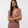 Bodycon-passform med V-hals