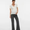 Bodycon-passform med V-hals