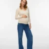 Bodycon-passform med V-hals