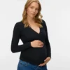 Bodycon-passform med V-hals