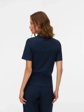 Bodycon-passform Polo-skjorte
