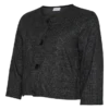 Cardigan med rund hals