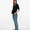 Jeans med slank, rett passform