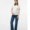 Jeans med utvidet passform, middels høy midje og bootcut