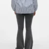 Jeans med vanlig passform, middels høy midje og bootcut