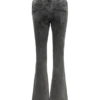 Jeans med vanlig passform, middels høy midje og bootcut