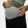 Jeans med vanlig passform og høy midje
