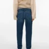 Jeans med vanlig passform og middels høy midje