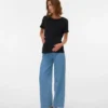 Jeans med vid benpassform