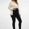 Jeggings med slank passform og høy midje