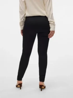 Jeggings med slank passform og høy midje