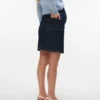 Kort shorts med høy midje
