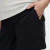 Løstsittende shorts med lav midje