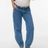 Mom Fit-jeans med lav midje