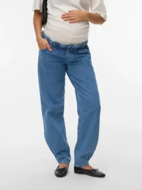 Mom Fit-jeans med lav midje