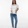 Mom Fit-jeans med middels høy midje