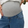 Mom Fit-jeans med middels høy midje