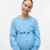 Pullover med rund hals og normal passform