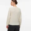 Pullover med rund hals og normal passform
