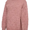 Pullover med rund hals og normal passform
