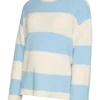 Pullover med rund hals og normal passform