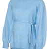 Pullover med rund hals og normal passform