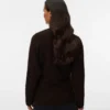 Pullover med V-hals og normal passform