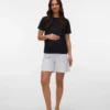 Shorts med 5 lommer i vanlig passform